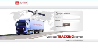Toyota Vehicle Tracking System