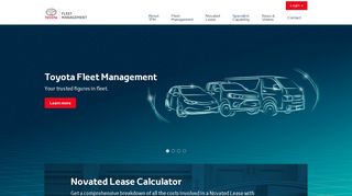 Toyota Fleet Management: Fleet Management | Novated Leasing