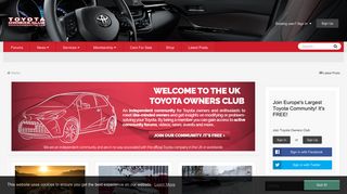 Largest Toyota Forum & Club in the UK - Toyota Owners Club - Toyota ...