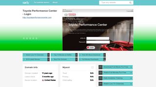 toyotaperformancecenter.com - Toyota Performance Center - Lo ...