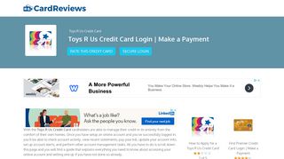 Toys R Us Credit Card Login | Make a Payment - Card Reviews