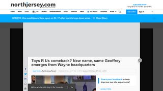 Toys R Us comeback? New name, same Geoffrey - NorthJersey.com