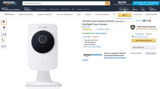 Amazon.in: Buy TPLINK Cloud Camera (NC220) 300MBPS Day/Night ...
