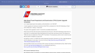 Web Based Travel Preparation and Examination (TPAX) System ...