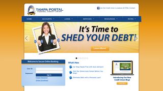 Tampa Postal Federal Credit Union - Home
