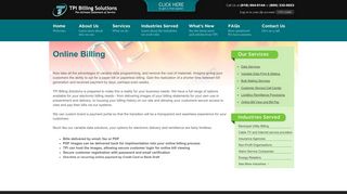 Online Bill View and Pay - TPI Billing Solutions