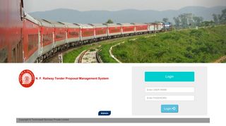 NF Railway Tender Management