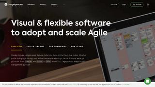 Targetprocess Project Management Software | Enterprise Agile Planning