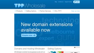 TPP Wholesale: Resell Domain Names, Cloud, cPanel, VPS Hosting ...