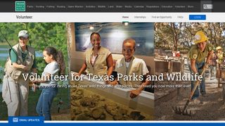 Volunteer - TPWD - Texas Parks and Wildlife - Texas.gov
