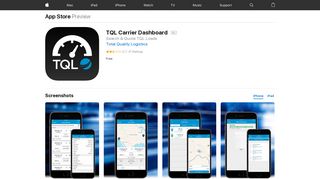 TQL Carrier Dashboard on the App Store - iTunes - Apple