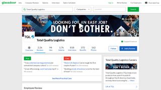 Total Quality Logistics - Honest Truth about TQL from a former STL ...