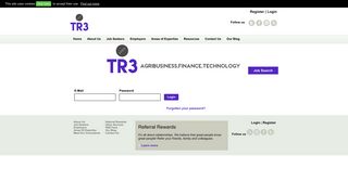 TR3 Recruitment | Candidate Login