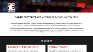 Online Tracing Tool | Traceps Solutions, South Africa