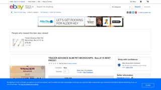 TRACER ADVANCE SLIM PET MICROCHIPS - Box of 10 BEST ... - eBay