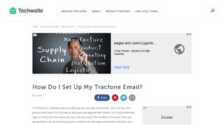 How Do I Set Up My Tracfone Email? | Techwalla.com