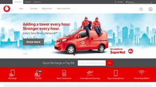 Vodafone India - Prepaid | Postpaid | Callertunes | Buy New ...