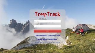 Log In - TroopTrack