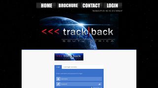 Trackback SA - Login