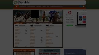 Trackinfo Mobile. Racing Information for Greyhounds