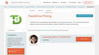 TrackDrive Pricing | G2 Crowd