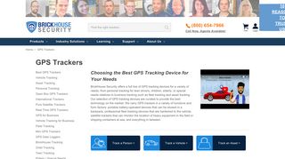 GPS Trackers | GPS Tracking Devices | BrickHouse Security