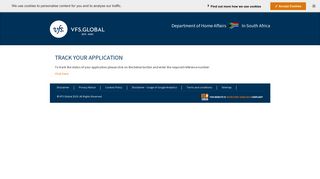 DHA Visa Information - South Africa - Track Your Application