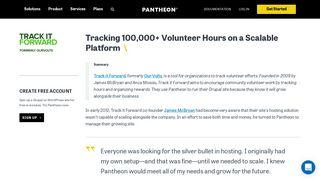 Tracking 100,000+ Volunteer Hours on a Scalable Platform