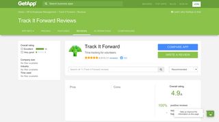 Track It Forward Reviews - Ratings, Pros & Cons, Analysis and more ...
