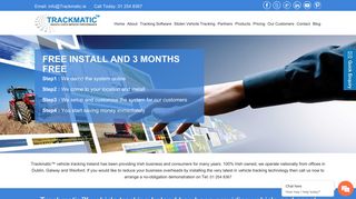 Trackmatic Ireland: GPS Vehicle Tracking Services, Van Tracker Device