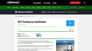 GPS Tracking by trackOmeter - Shannons Club