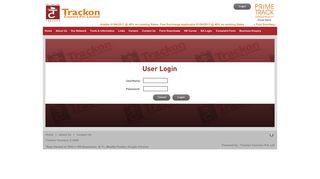 Welcome to Trackon Couriers Pvt Ltd.
