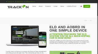ELD - Trackon Systems - Fleet Tracking Made Simple