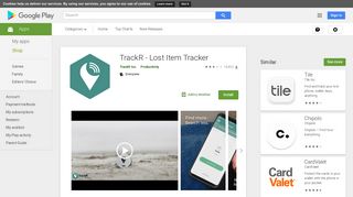 TrackR - Lost Item Tracker - Apps on Google Play