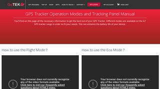 TrackServer Panel - GoTEK7