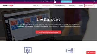 Live Dashboard for Your Security Operations - TrackTik