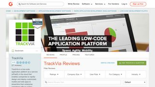 TrackVia Reviews 2018 | G2 Crowd