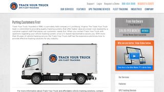 Track Your Truck Company Information