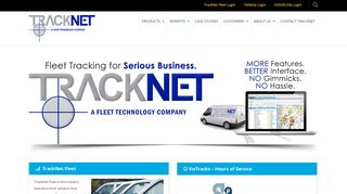 TrackNet | TrackNet: GPS Fleet Tracking Systems and Solutions