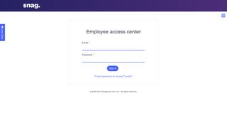 Employee access center - Snag. - Talent Management System