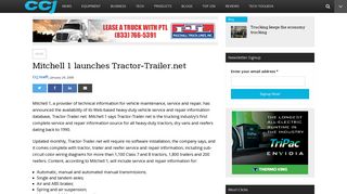 Mitchell 1 launches Tractor-Trailer.net - Commercial Carrier Journal