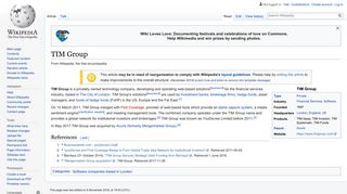 TIM Group - Wikipedia