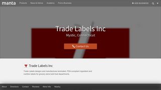 Trade Labels Mystic CT, 06355 – Manta.com