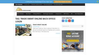 trade smart online back office login Archives | A Digital Blogger
