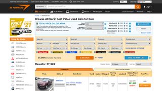 Browse All Cars: Best Value Used Cars for Sale | BE FORWARD