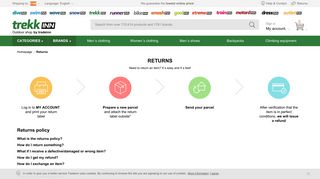 Returns & refunds information. trekkinn, online outdoor gear and ...