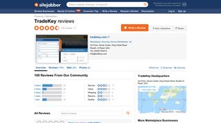 TradeKey Reviews - 98 Reviews of Tradekey.com | Sitejabber