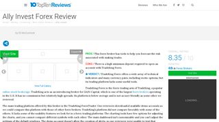 TradeKing Forex Review - Pros, Cons and Verdict - Top Ten Reviews