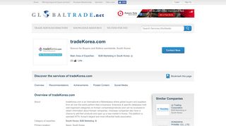 tradeKorea.com - GlobalTrade.net