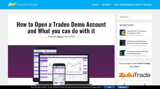 How to Open a Tradeo Demo Account - InvestinGoal
